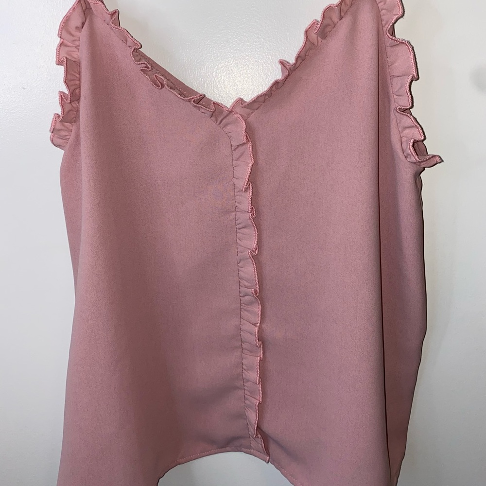 Pink tank top
